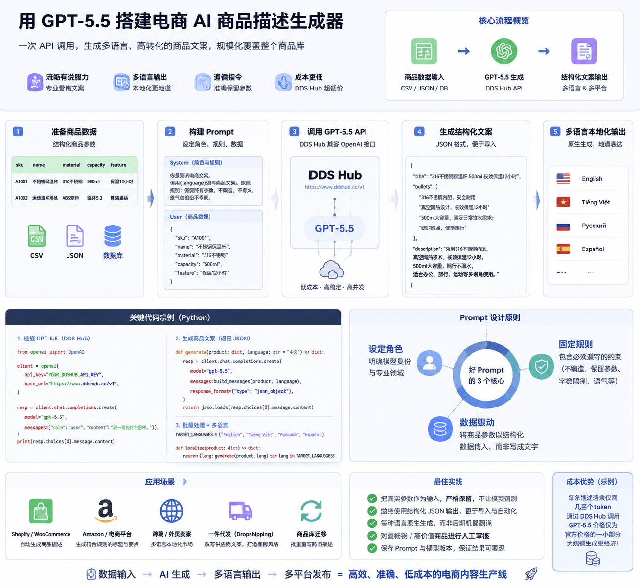 面向电商的 AI 商品描述生成器