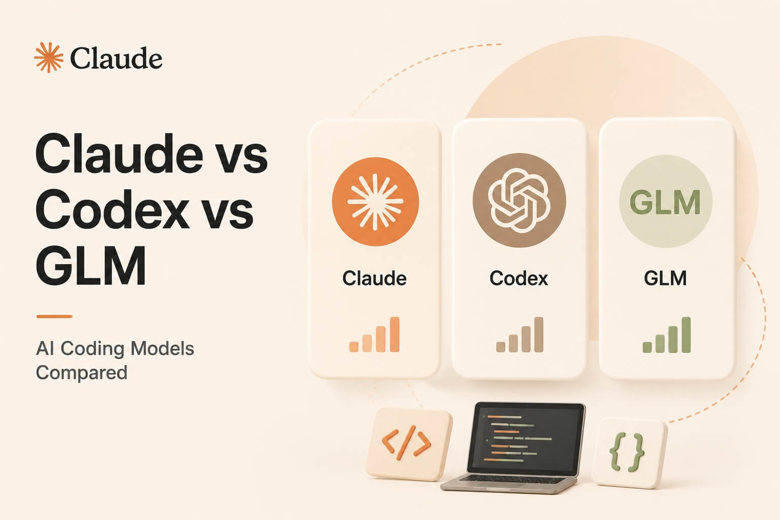 Claude vs Codex vs GLM Comparsion